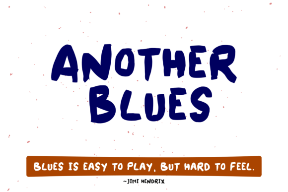 Another Blues: A Display Typeface for Editorial Design