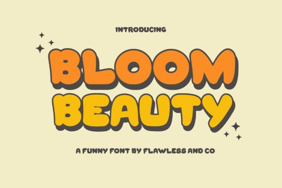 Bloom Beauty: A Whimsical Handwritten Font for Editorial Design