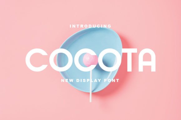 Cocota: A Modern Display Typeface for Warm, Inviting Editorial Design