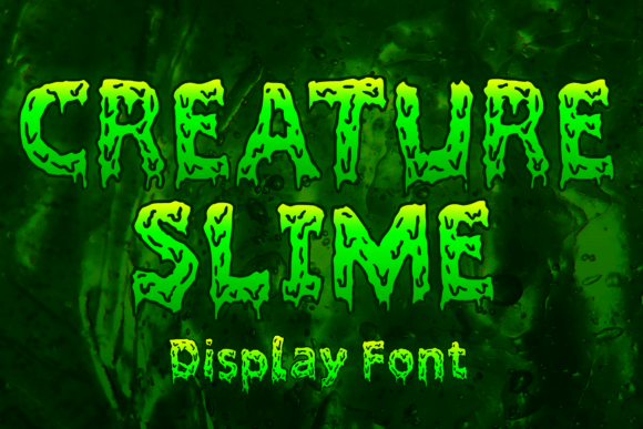 Creature Slime: A Designer’s Honest Take on This Display Typeface