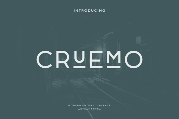 Cruemo - Modern Display Typeface: Elevate Your Handmade Brand