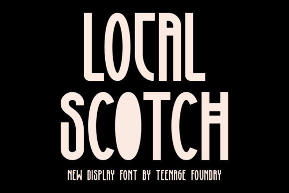 Elevate Your Editorial Design With Local Scotch Display Font