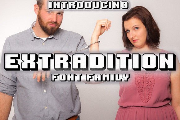 Extradition Typeface: Elevating Editorial Design with Bold Typography