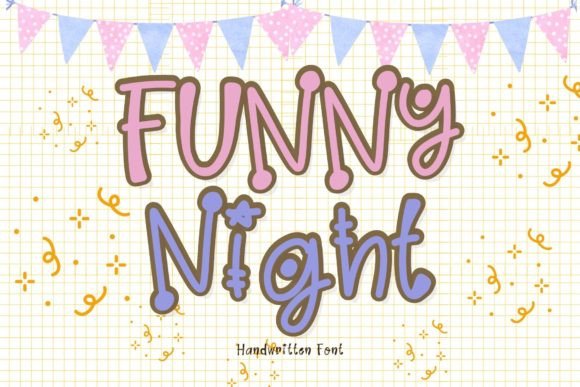 Funny Night: The Perfect Display Font for Handmade Brands
