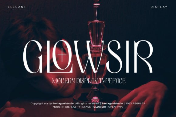 Glowsir: A Modern Display Typeface for Digital Branding