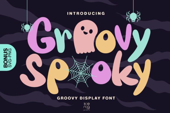 Groovy Spooky: The Display Typeface That Grabs Attention