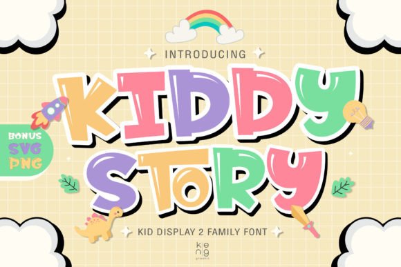 Kiddy Story: A Designer’s Honest Take on This Playful Display Typeface