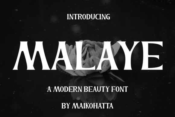 Malaye: The Bold Display Typeface for Scroll-Stopping Visuals