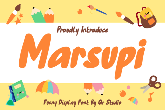 Marsupi: The Playful Display Typeface for Scroll-Stopping Campaigns