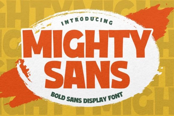 Mighty Sans: A Modern Display Typeface for Digital Branding
