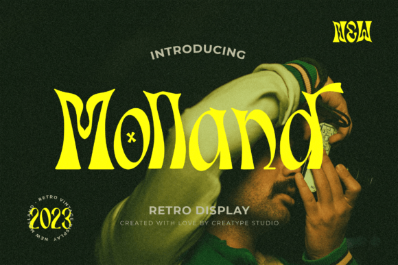 Molland Typeface: Injecting Vintage Energy Into Modern Campaigns