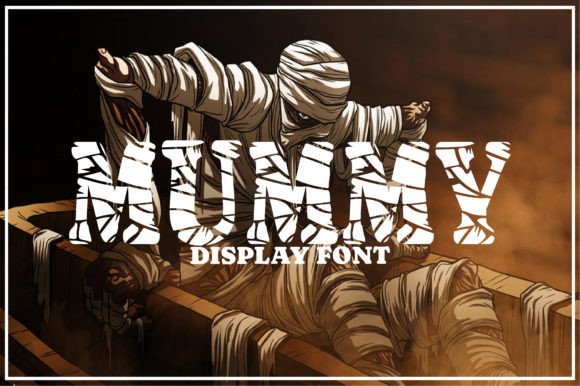 Mummy Typeface: A Bold Display Font for Editorial Impact
