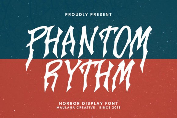 Phantom Rythm: A Display Font for High-Impact Campaign Graphics