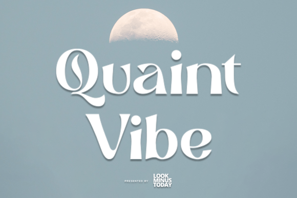 Quaint Vibe Typeface: A Refined Display Font for Editorial Design