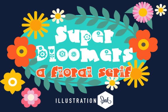 Super Bloomers: The Floral Display Font That Transforms Small Business Branding