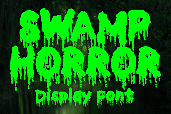 Swamp Horror Font Review: A Designer’s Take on Display Typography
