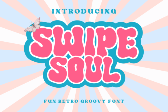 Swipe Soul: The Retro Display Font for Scroll-Stopping Social Media Graphics