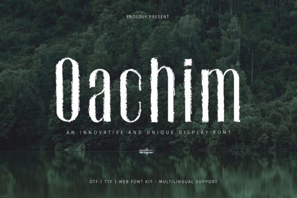 Upgrade Your Brand Identity With Oachim Display Font