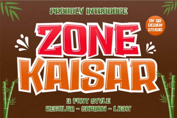 Zone Kaisar: A Bold Display Font for Editorial Impact